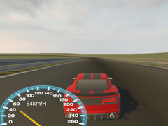 Mchezo Red Car F8 Racetrack