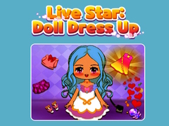 Mchezo Live Star Doll Dress Up