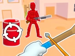 Mchezo Stickman Archer Shooting Arrows at Reds