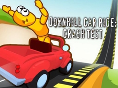 Mchezo Downhill Car Ride: Crash Test