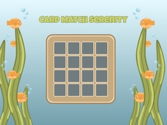 Mchezo Card Match Serenity