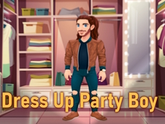 Mchezo Dress Up Party Boy