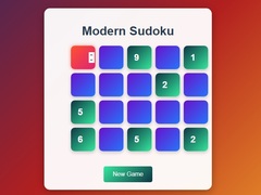 Mchezo Modern Sudoku