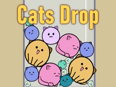 Mchezo Cats Drop
