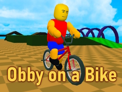 Mchezo Obby on a Bike
