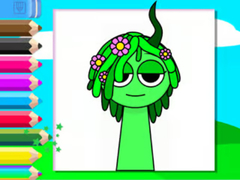 Mchezo Coloring Book: Sprunki Incredibox Vineria