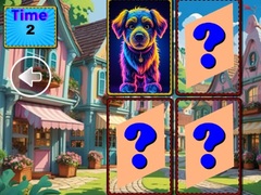 Mchezo Funny Animals Memory Game
