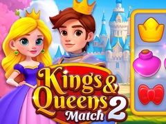 Mchezo Kings and Queens Match 2