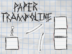 Mchezo Paper Trampoline