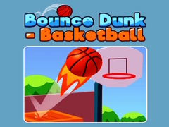 Mchezo Bounce Dunk Basketball