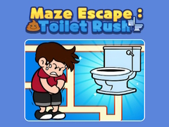 Mchezo Maze Escape: Toilet Rush 