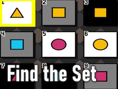 Mchezo Find the Set