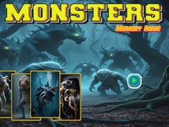 Mchezo Monsters Memory Game