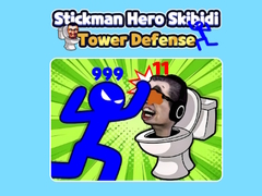 Mchezo Stickman Hero Skibidi Tower Defense 