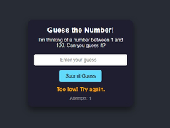 Mchezo Number Guessing