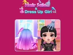 Mchezo Hair Salon & Dress Up Girl