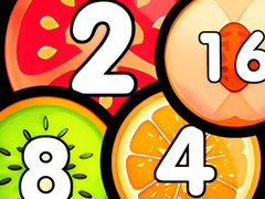 Mchezo Merge Balls Shooter 2048 Connect Fruits