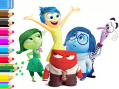 Mchezo Coloring Book: Inside Out