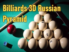 Mchezo Billiards 3D Russian Pyramid