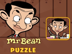 Mchezo Mr Bean Puzzle