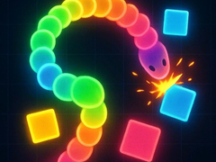 Mchezo Snake Frenzy Color Clash