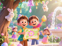 Mchezo Find The Differences: Easter Egg Hunt