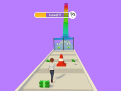 Mchezo Money Stack Run 3D