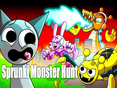 Mchezo Sprunki Monster Hunt