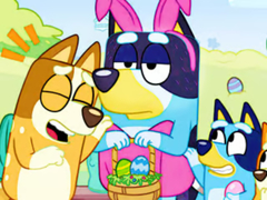 Mchezo Jigsaw Puzzle: Bluey Easter Dress Up