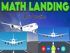 Mchezo Math Landing Basic Operations