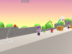 Mchezo Bounce Dunk Basketball