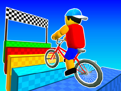 Mchezo Obby On a Bike