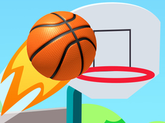 Mchezo Bounce Dunk Basketball