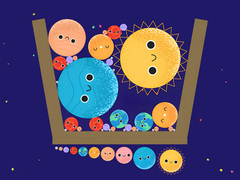 Mchezo Merge Planets