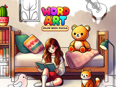 Mchezo Word Art: Color Book Puzzle