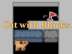 Mchezo Cat with Blocks