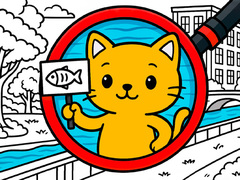 Mchezo Find The Cat Cat Search