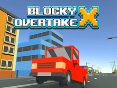 Mchezo Blocky Overtake X