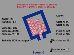Mchezo Candy Shake Shake Gravity Puzzle