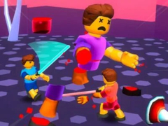 Mchezo Hero Blocks Arena! Ragdoll Sword Fight