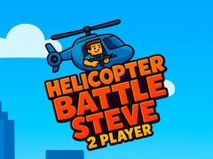 Mchezo Helicopter Battle Steve 2 Player