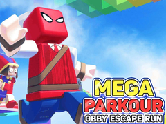 Mchezo Mega Parkour: Obby Escape Run