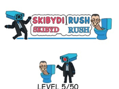 Mchezo Skibydi Rush