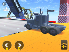 Mchezo Truck Simulator Stunt Extreme