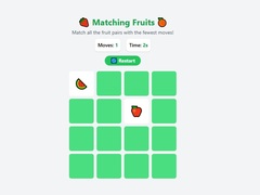Mchezo Matching Fruits