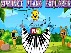 Mchezo Sprunki Piano Explorer
