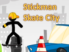 Mchezo Stickman Skate City