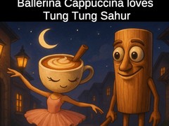 Mchezo Ballerina Cappuccina loves Tung Tung Sahur