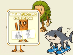 Mchezo Tung Tung Sahur Coloring Book