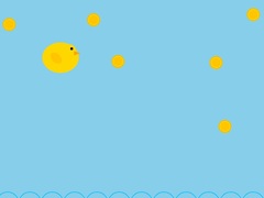 Mchezo A Duck Collecting Coins